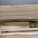 Linon Home Decor Products Corinne Six Drawer Storage, White Wash Rolling Cart