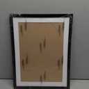 12x16 Frame Black, Display Picture 10x14 with Mat or 12 x 16 Without Mat, Wall Hanging Large Picture Frame for Diamond Art Painting 30x40cm - 1 Pack