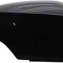 Yumzeco 1PC Compatible with Subaru Side Mirror Cover Forester 2014-2018 Outback Impreza 2012-2014 Crosstrek Legacy 2013-2014, Passenger Side Subaru Mirror Cap W/Light Clip-on Replacement-Right Black