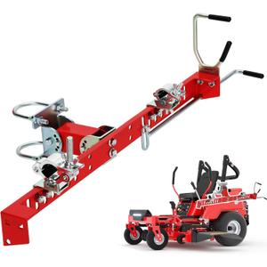 Zero Turn Mower Trimmer Rack, Mower Weed Eater Holder Fit for 1"-2" Roll Bars, Upgrade Adjustable Stainless Steel Quick Clamp Locking System