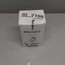 Monxiery Mens 100% Cotton Cushioned Crew Socks, Moisture Wicking Breathable Athletic Performance Boot Work Socks (Medium-Large, 5 Pairs Black)