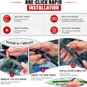 Windshield Wiper Blades Replacement for Acura MDX 2007 2008 2009 2010 2011 2012 2013 Original Factory Quality Front Rear Wipers Blade Set for Car - 26" 21" 12" (Piece of 3)