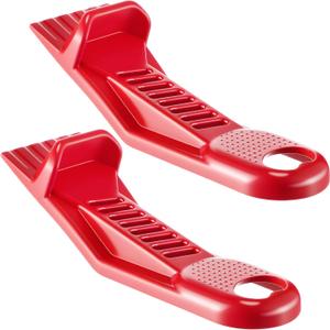 2 Pack Drywall Lift Tools, All Metal Wall Panel Lever with Built-in Drywall Rasp & Bottle Opener, Multifunctional Foot Panel Lever, Foot Kicker for Gypsum Board & Door Installation