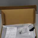 JUYSON Ironing Board Holder, Wall-Mounted Iron and Board Set Storage for Laundry Rooms (Black) (Black-with Shelf)