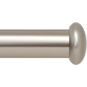 Ivilon Adjustable Window Curtain Rod - Heavy-Duty, Ideal for Living Room, Bedroom - Easy Install, Satin Nickel 16-28 Inch