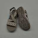 Skechers Women's Martha Stewart Reggae Cup-Coastal Trail Flat Sandal (6, Taupe Natural)