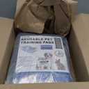 Fostanfly Washable Pee Pads for Dogs, 72"x72"-1 Pack Extra Large Reusable Potty Pads for Floor, Non-Slip Waterproof Pet Playpen Mat for Puppy/Senior Dog Whelping Incontinence (Gray)