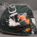 Logo Brands NCAA Miami Hurricanes Raschel Throw Blanket - Super Plush Comfort, Sublimated Logo, Machine Washable
