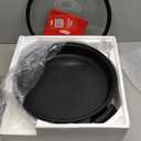 Daash Electric Skillet with Lid, 14-Inch Nonstick Ceramic Surface, 4.5 Qt Deep Pan, One-Touch Temp Control up to 450°F, Family Size Cooker for Saute, Braise, Sear, Bake, Simmer, Easy Clean (Black)