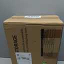 Bamboo Under Bed Storage Containers- Underbed Organizer with Wheels with Large Capacity Dust Bag,Sturdy Wood Rolling Under Bed Shoe Storage Organizer 2 Packs (White, 2 Packs (23.62"16.54"))