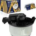 AISIN AFTERMARKET BLMAZ-00130 HVAC Blower Motor with Wheel Assembly - Compatible with Dodge Ram 1500 2500 3500, Journey, Jeep Wrangler, Compass, Patriot, Ford Edge, Fusion, Honda Accord, CR-V, Pilot