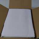 sancua White Table Cloths Rectangle, 8 Pack Tablecoths for 6 Foot Tables - Washable Polyester Fabric Table Cover for Wedding, Birthday Party, Banquet Reception, 54x108 Inch