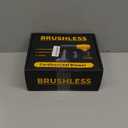 Cordless Leaf Blower for DeWALT 20V Battery,580000RPM Brushless Turbo Jet Blower with 3 Nozzles, Lightweight Handheld Blower for Patio, Lawn, Yard, Leaves, Dust, Garage & Snow Cleaning (No Battery) (Yellow)