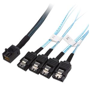 Cable Matters Internal Mini SAS HD to SATA Cable 3.3 Feet, 1m (SFF-8643 to SATA Forward Breakout)