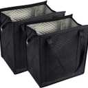 2 x 2PCS Insulated Shopping Bag,Insulated Grocery Bag,Grocery Cooler bag