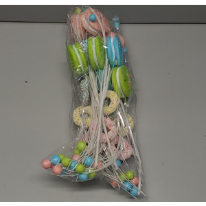 6Pcs Sosation Pastel Christmas ents for Xmas New Year Home Decor