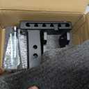 Adjustable Trailer Hitch, Heavy Duty Tow Hitch Fits 2.5" Receiver, Dual Ball (2" x 2-5/16"), 5" Drop, 19,000 GTW, with Dual Locking Pins