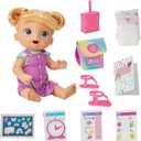 Baby Alive Time for School Baby Doll Set, 12 Inch, Back to School Toys for Girls & Boys, Blonde Hair, Preschool Gifts for Kids, Ages 3+