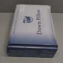 Luxury Canadian White Goose Down Pillow Queen Size- 900+ Fill Power, 800 Thread Count Cotton Shell, Soft Down Pillows for Sleeping, Hotel Collection Pillow for Neck Pain Relief (1 Pack, 20"x30")