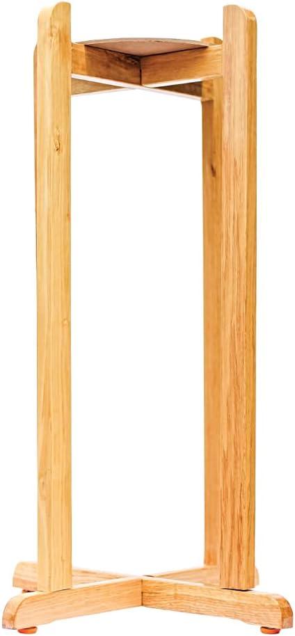 New Wave Enviro Natural Wood Water Dispenser Floor Stand, Natural Wood Finish, Easy Assembly with included hardware (27 inches)