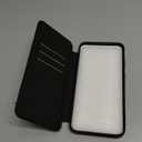 LEMAXELERS for Samsung Galaxy S25 FE Flip Wallet Case, Compatible with MagSafe, with [RFID Blocking] Card Holder PU Leather Shockproof Camera Protection Cover for Samsung Galaxy S25 FE, Black WLD