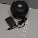 Ultrasonic Retainer Cleaner Machine, 45kHz Dental Cleaning Pod for Denture, Mouth Guard, Night Guard, Aligner, Braces, Toothbrush, 200ML Denture Cleaner with Digital Timer & 4 Modes, Black