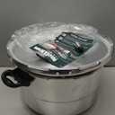 WantJoin 13Qt Aluminum Pressure Cooker w/Release Valve & Multiple Protective Devices,Pressure Canner Compatible with Gas & Induction Cooker,Canner Rack Included (12 Quarts)