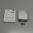 Digital Food Kitchen Scale Upgraded, YONCON 3000g/0.1g High Accuracy Mini Pocket Scale Measures in Grams and oz for Cooking, Baking, Jewelry, Tare Function, 2 Trays, LCD Display (Batteries Included) (Black)