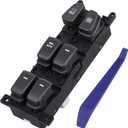 Master Power Window Switch Button, Front Left Driver Side, Compatible with 2009 2010 Hyundai Sonata Replace OE 93570-3K600