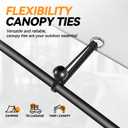 Auto Dynasty 32PCS Bungee Cords, Heavy Duty Outdoor Assorted Sizes in Organize Bag, 10" 18" 24" 32" 40" Cords with Hooks, 8" Bungee Balls, Tarp Clips