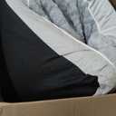 BFPETHOME Dog Beds for Large Dogs, Orthopedic Dog Bed for Medium Large Dogs,Big Waterproof Couch Pet Bed with Removable Washable Cover (48"L x 35"W x 7"Th, Light Grey)