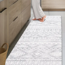 Arttown Boho Anti-Fatigue Kitchen Mats for Kitchen Floor, Kitchen Mats Cushioned Anti Fatigue Rug, Waterproof Non-Slip Washable Kitchen Rugs and PVC,17,3x47