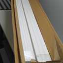 Air Conditioner Fence 48" W X 48" H  Can Fence Pool Equipment Enclosure Vinyl Privacy Fence Outdoor No Dig Privacy Fence 3 Panels with Metal Stake, White