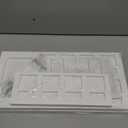 PHOENANCEE Floating Shelves for Little Tikes Story Dream Machine,Wall Shelf for Little Tikes Projector Books Audio Play Character Storage Tray Organizer for Toddlers and Kids Girls Boys,Pine(White) (2 Tier)