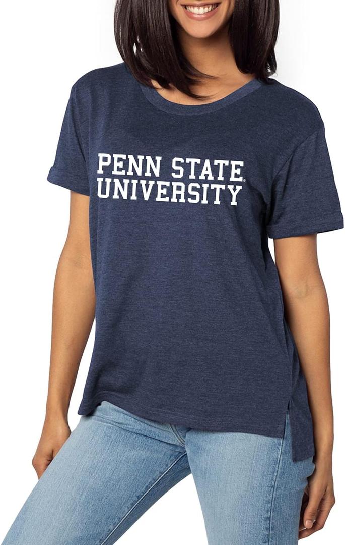 Chicka-d NCAA Womens Must Have Tee (X-Large, Navy)
