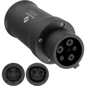 NACS to J1772 EV Charger Adapter, Adaptive Charging Power MAX 80A 250V, NACS to J1772 Adapter, Fit for All J1772 EV,Compatible with Nacs High Power Wall/Mobile Connector Destination Charger Connector