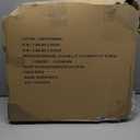 Amazon Basics 3-Speed Box Fan for Bedroom, Portable with Carry Handle, Powerful Airflow, 5 Blades, Lightweight Design, 67 Watts, 20-Inch, Black, 6.8"D x 20.86"W x 21.33"H