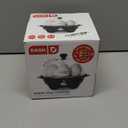 Dash Rapid Egg Cooker - Boiler, Poacher & Steamer - Includes Measuring & Recipe Guide - Dishwasher Safe - BPA Free - Holds 7 Eggs, Black