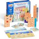 hand2mind MathLink Cubes Numberblocks 21-30 Activity Set, 20 Preschool Learning Activities, Counting Blocks, Linking Cubes, Educational Toys for Kids, Number Games, Math Manipulatives Kindergarten