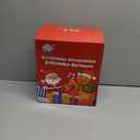 Christmas Inflatable Gingerbread Man, Blow Up Holiday Party Decor with Build-in LED Lights, Waterproof Inflatable Christmas Decorations for Outdoor Roof Yard Lawn Garden Indoor (Brown, 8FT)