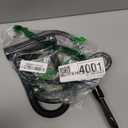 Long Flex Lock Braided Steel Coated Luggage Security Lock | Security Cable with Double Loop End - Lightweight Heavy Duty Lock