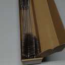 16 Inch Extra Long Pipe Cleaning Brush Set Stainless Steel Bristles, Stainless Steel Pipe Brush Steel Bottle Brush 8 Piece Variety Pack for Auto Parts, Bottles,Tubes, Etc.