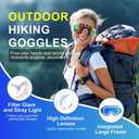 POV Glasses 4K Baseball Glasses with Camera Smart Camera Glasse for Men Women Sunglasses with Cameras