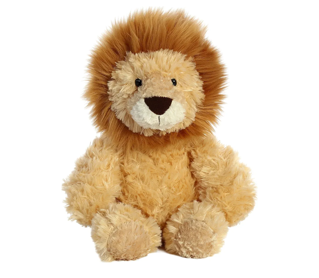 Aurora® Snuggly Tubbie Wubbies™ Lion Stuffed Animal - Comforting Companion - Imaginative Play - Brown 12 Inches