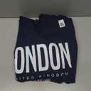 London England, United Kingdom Sweatshirt, Navy Blue, Medium