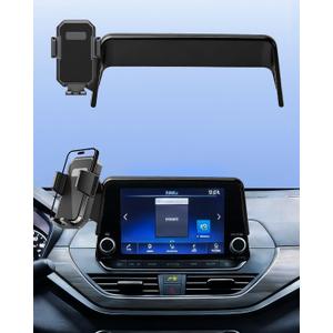 PZK Car Phone Holder for Nissan 2021-2025 Rogue/2020-2025 Sentra/2019-2025 Altima Accessories, Phone Mount for Rogue Sentra Altima with 8-inch Screen Auto Lock Automobile Cradles Fit 4.0-7.0'' Phones