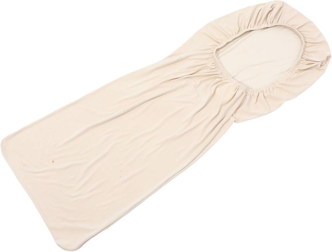 Stretch Removable Chair Cover for Dining Room Washable Slipcover High Elasticity Design Lightweight and Easy to Install Suitable for Home and Hotel Use (Beige)
