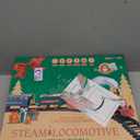 BainGesk Train Set, Christmas Train Set with Steam, Light and Sounds, Train Sets for Under Christmas Tree, Electric Train Toys for 3 4 5 6 7 8 Year Old Kids, Ideas Boys & Girls Christmas Gifts