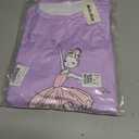 Mikrdoo Girls Clothes Long Sleeve Ribbed Knit Top and Pants Fall Winter Outfits (Purple)