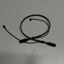 Compatible Airpods Strap, Silicone Anti-Lost Wire Cable Connector Sports Neckband Compatible for Airpods Pro 3/2/1, Airpods 4, 3, 2, 1, Black (S - No magnetic)